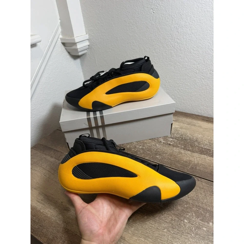 adidas Harden Vol. 8 James‎ Yellow Men Basketball Hoopers Shoes IG6589 Sz 10.5